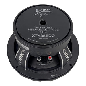 Orion XTX858DC - 8 inch 8 Ohm Dust Cap Midrange Speaker