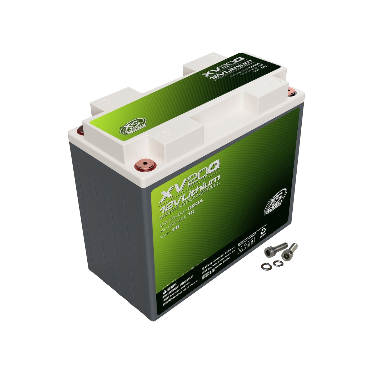XV20Q 12V BCI Group 20/20L, Lithium Titanate Powersports Battery