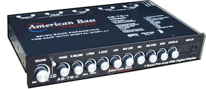 American Bass AB-7BV Equalizer