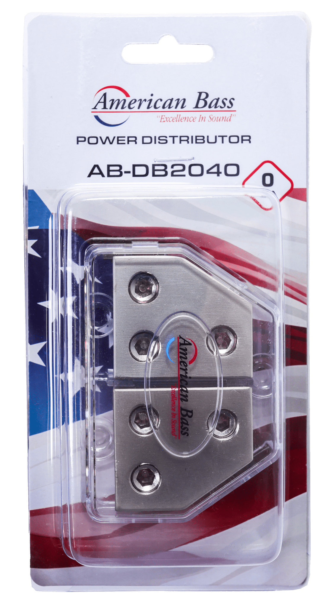 American Bass American Bass AB-DB2040 — 0 Gauge Power Distribution Block