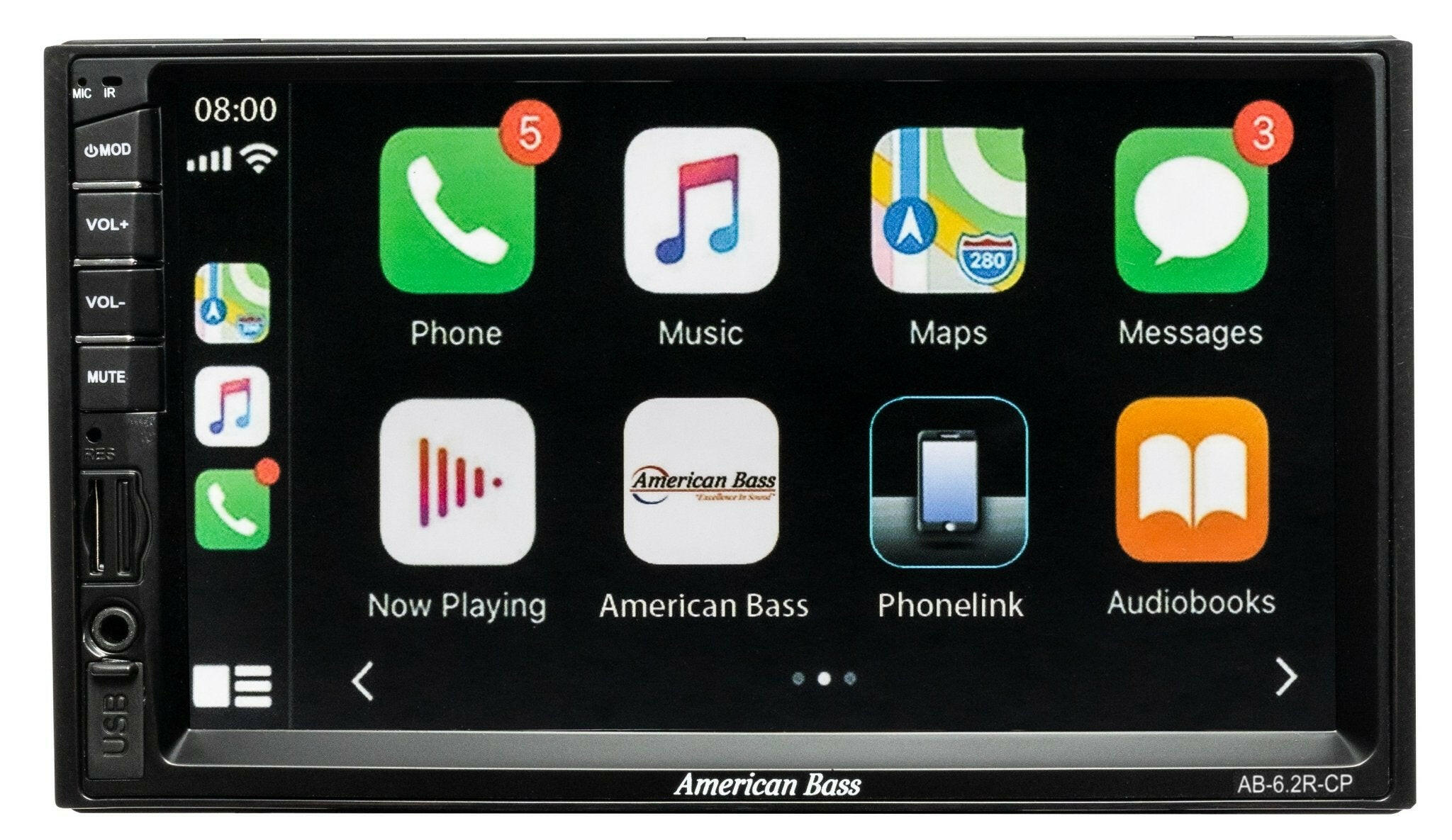 American Bass American Bass Car Play Radio 6.2R