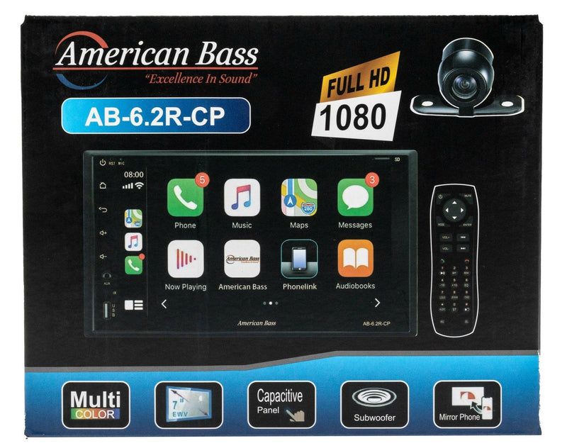American Bass American Bass Car Play Radio 6.2R