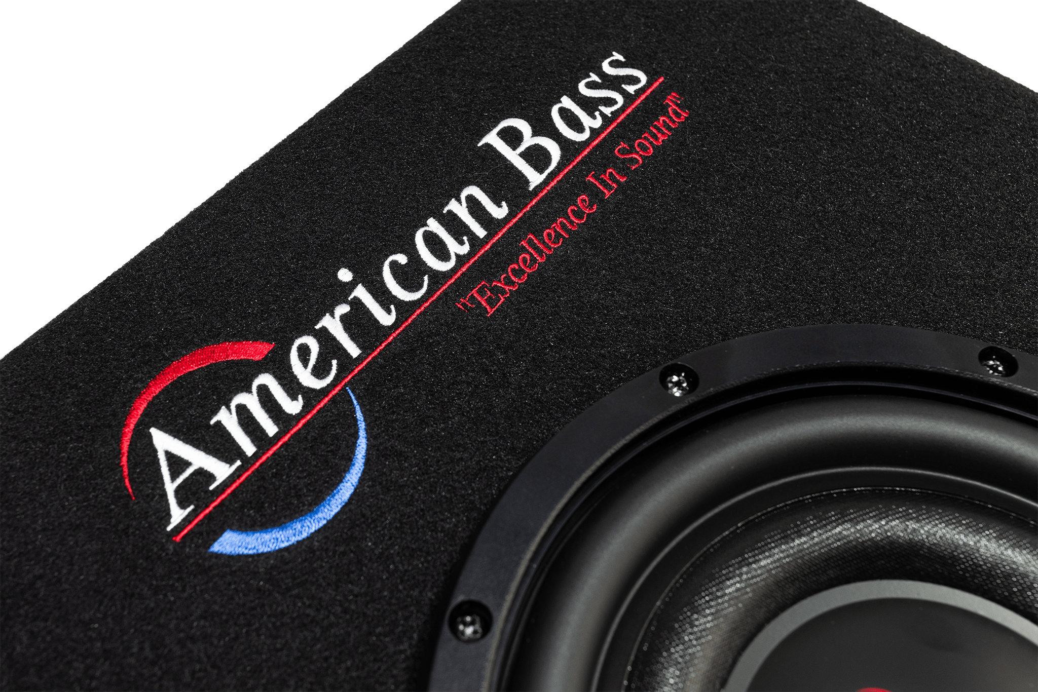 American Bass American Bass Downfire Subwoofer Enclosure for Titanium Slim 8”