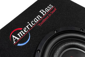 American Bass American Bass Downfire Subwoofer Enclosure for Titanium Slim 8”