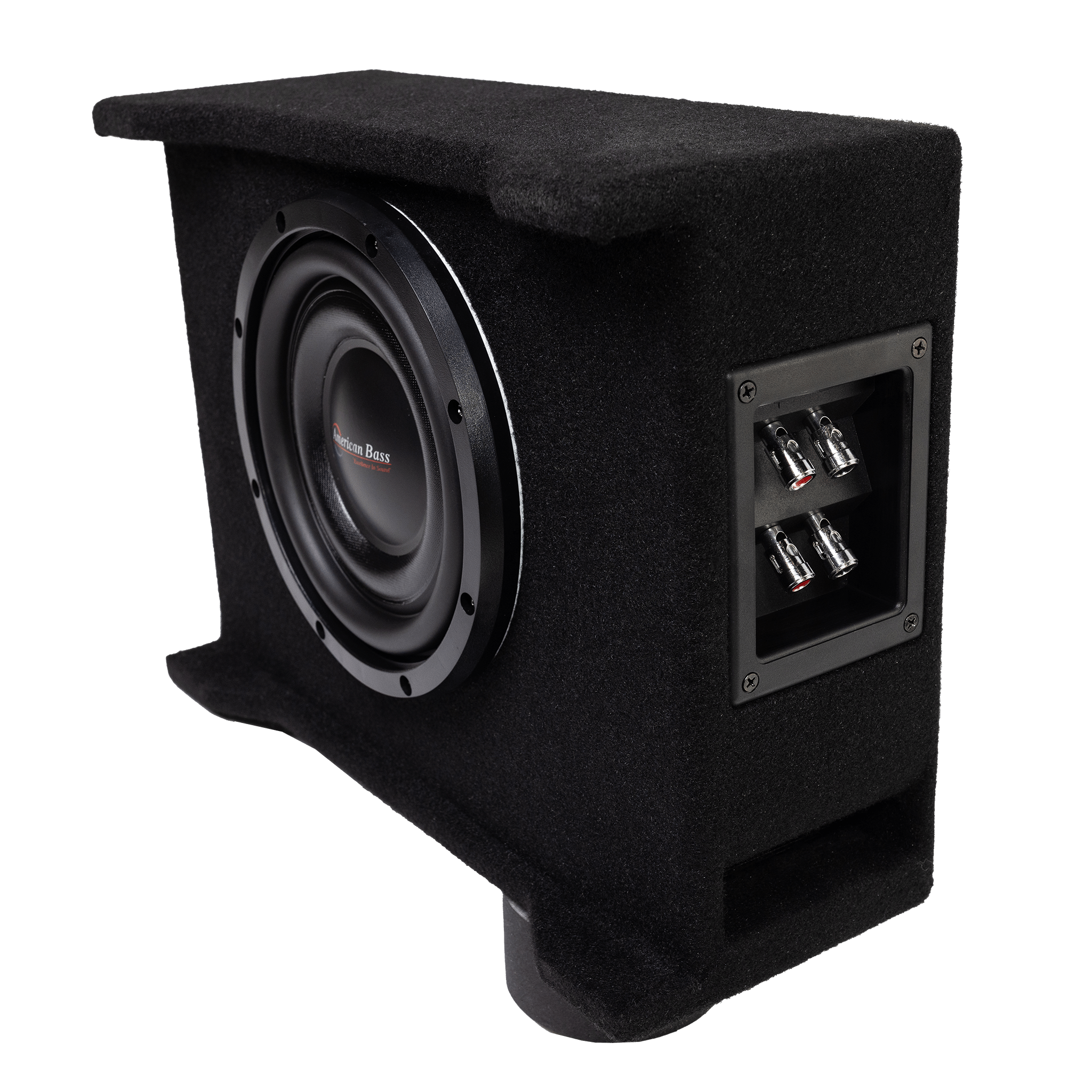 American Bass American Bass Downfire Subwoofer Enclosure for Titanium Slim 8”