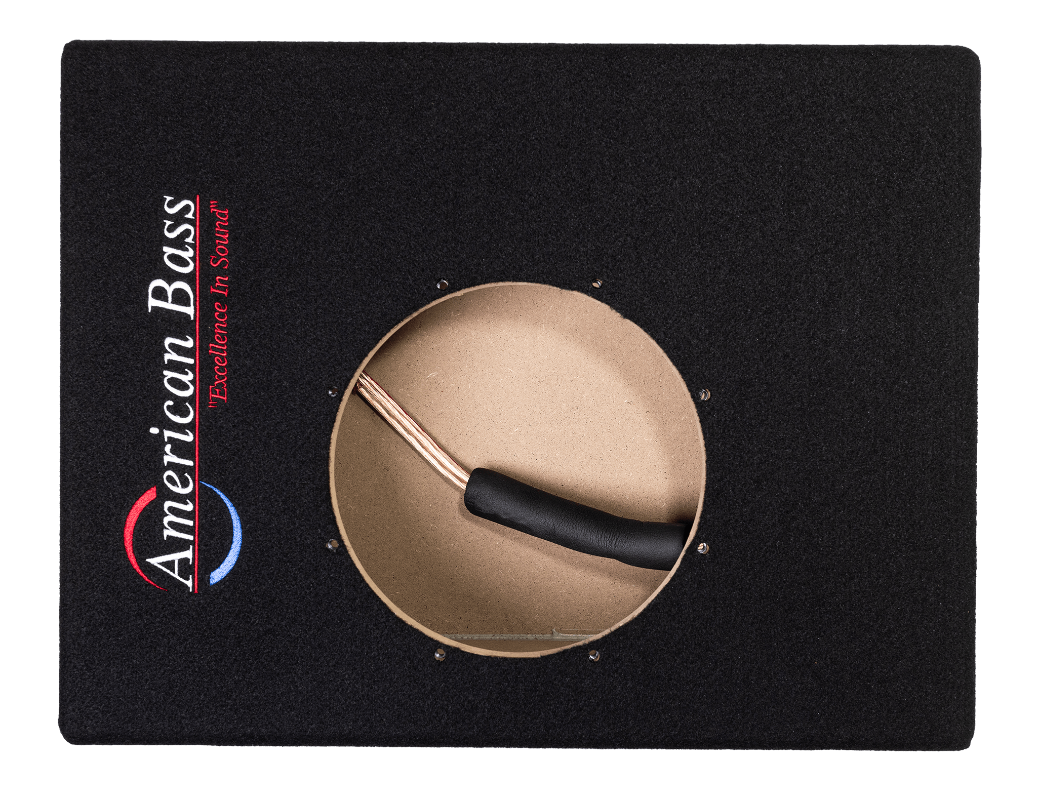 American Bass American Bass Trunk Subwoofer Enclosure for Titanium Slim 8”