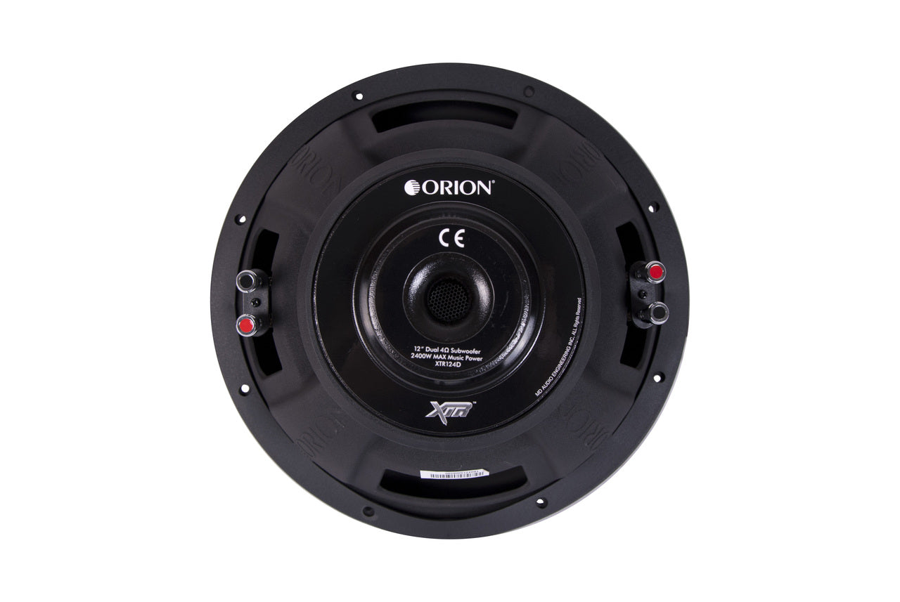 ORION XTR XTR12, SUBWOOFER 12” 600 WATTS DUAL VC XTR122D | XTR124D