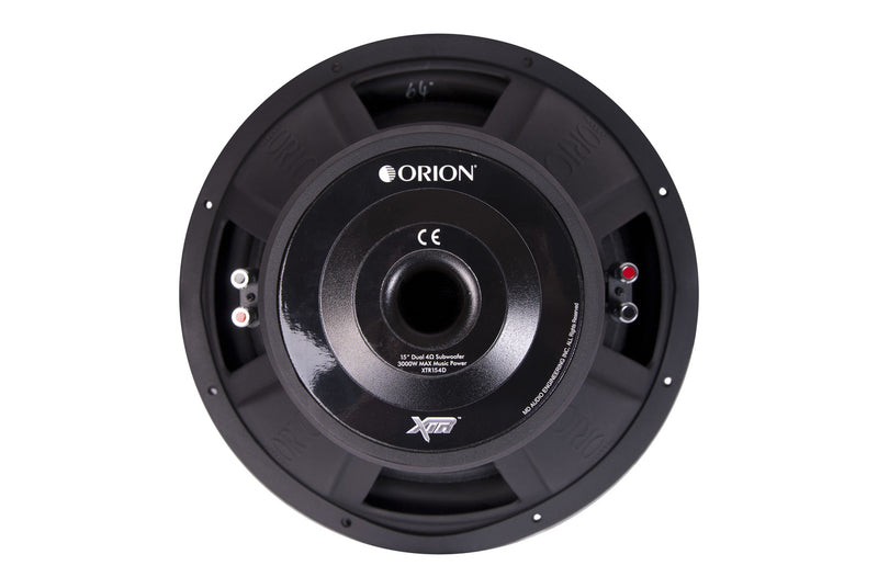 ORION XTR XTR15, SUBWOOFER 15” 750 WATTS DUAL VC XTR152D | XTR154D