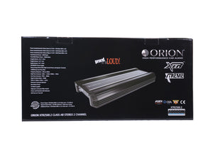 ORION XTR2500.2 XTR Series 2500W RMS 2-Channel Class-AB Amplifier