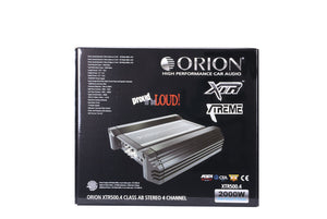 ORION XTR500.4 XTR Series 500W RMS 4-Channel Class-AB Amplifier