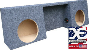 Dual Sub Box 1984-2006 CHEVROLET / GMC FULL SIZE STANDARD CAB TRUCK