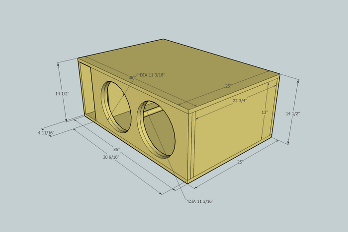 2 Woofer Enclosure Design – Sound Solutions Audio | Online Car Audio Store