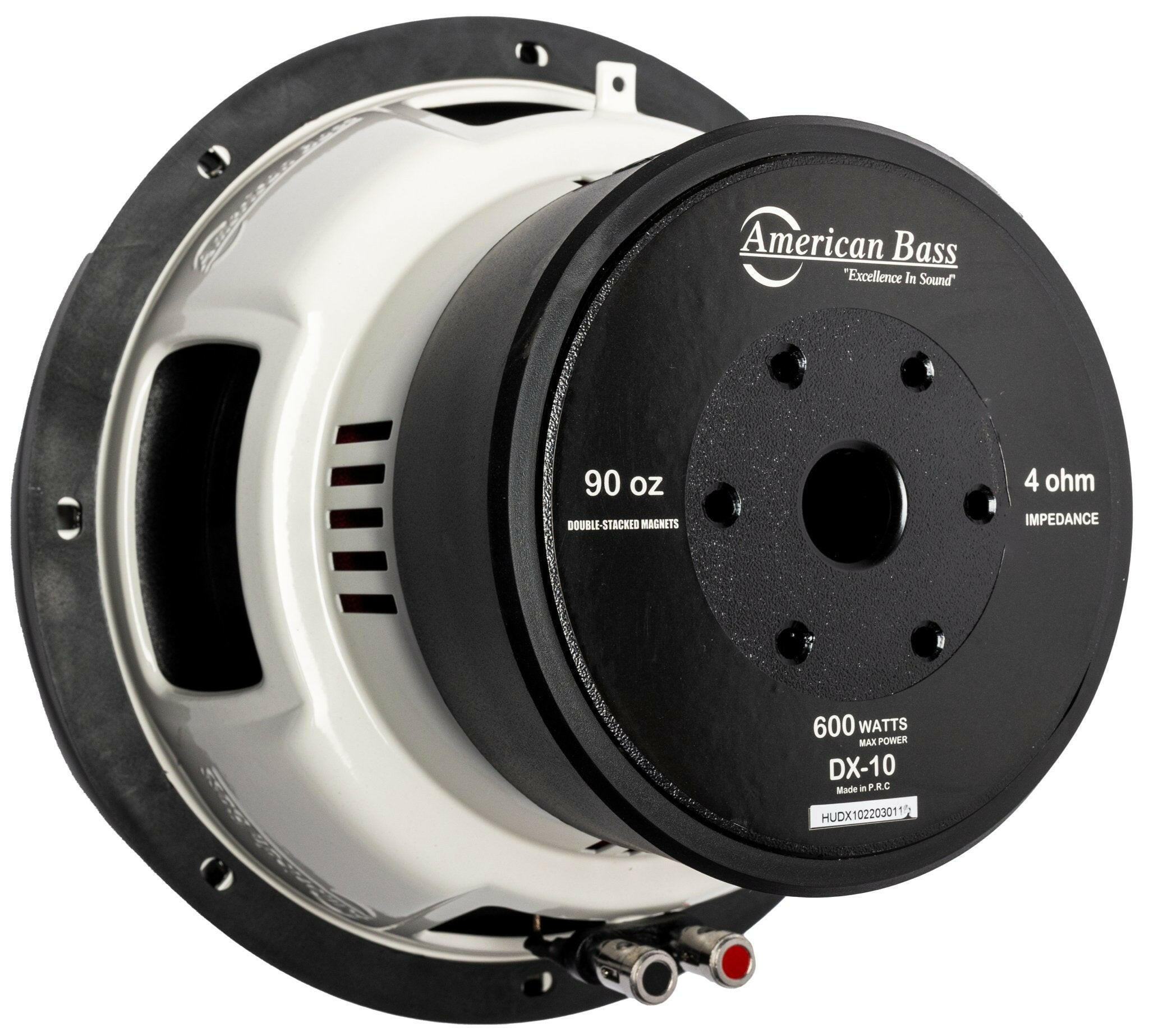 DX 10″  Car Subwoofer | 300 Watts RMS | Single Voice Coil 4 Ohm - Version 2