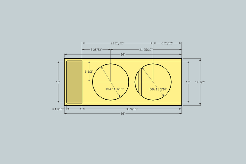 2 Woofer Enclosure Design