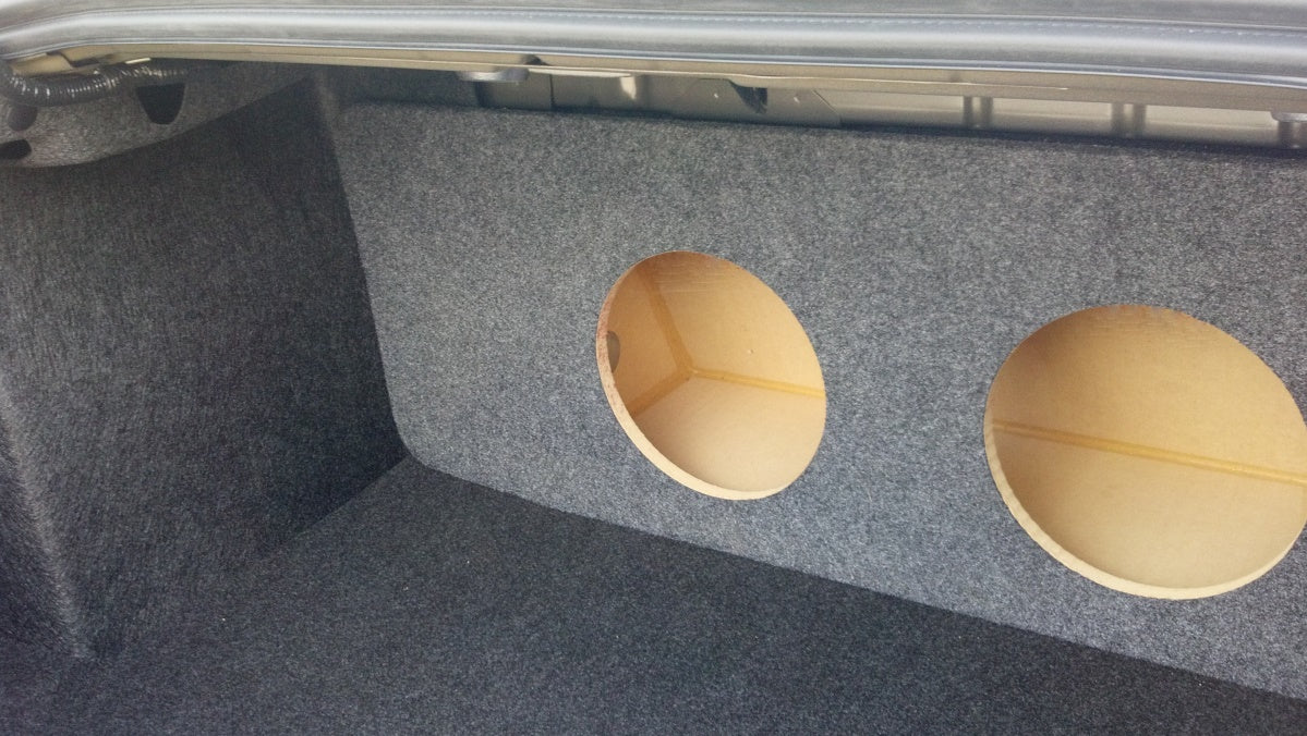 2006 to 2012 FORD FUSION DUAL SUB BOX