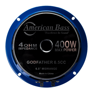 American Bass Godfather 6.5 Carbon Cone (Pair)
