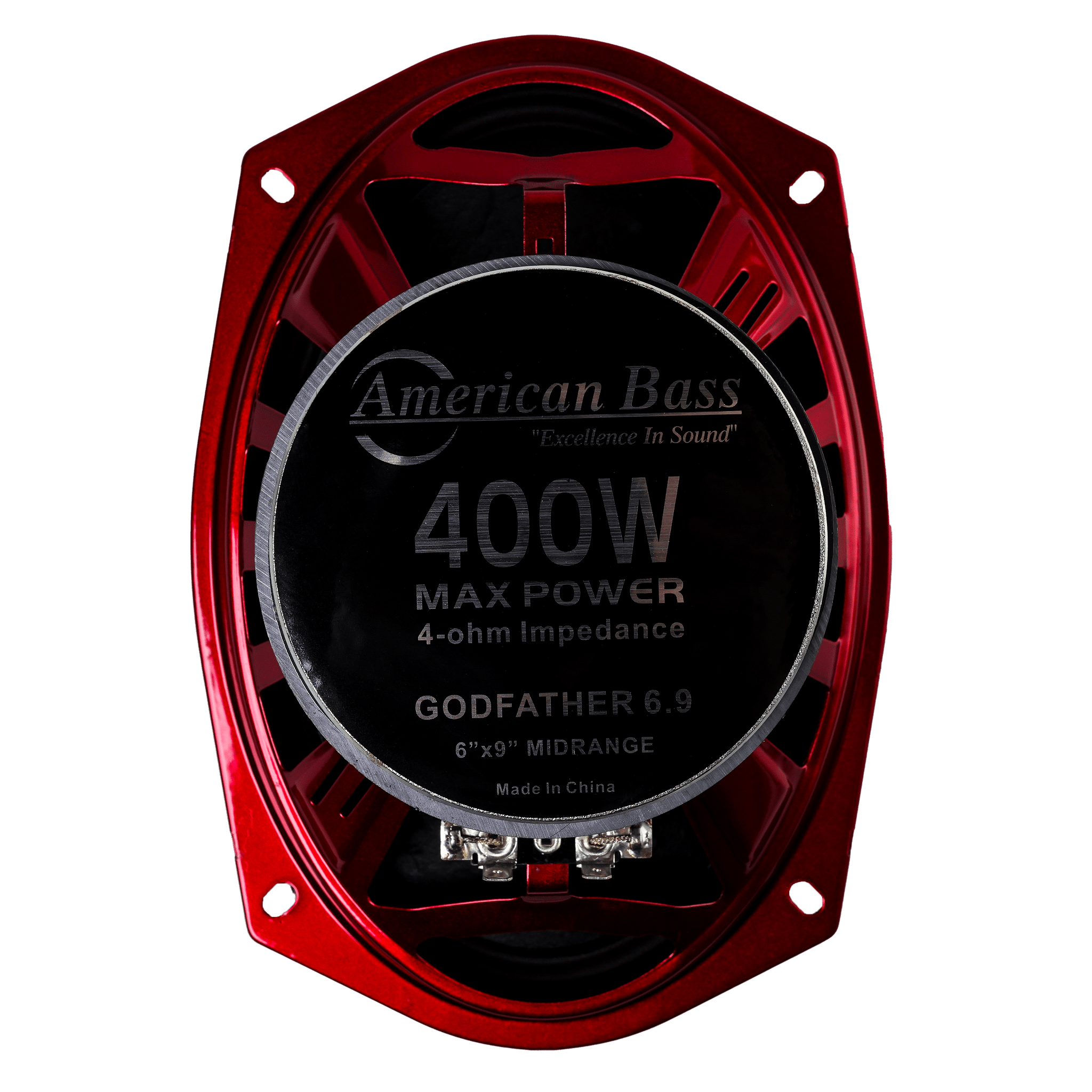 American Bass Godfather 6x9 MR + Horn (Pair)