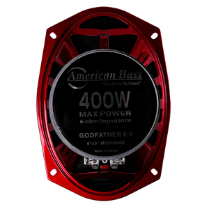 American Bass Godfather 6x9 MR + Horn (Pair)