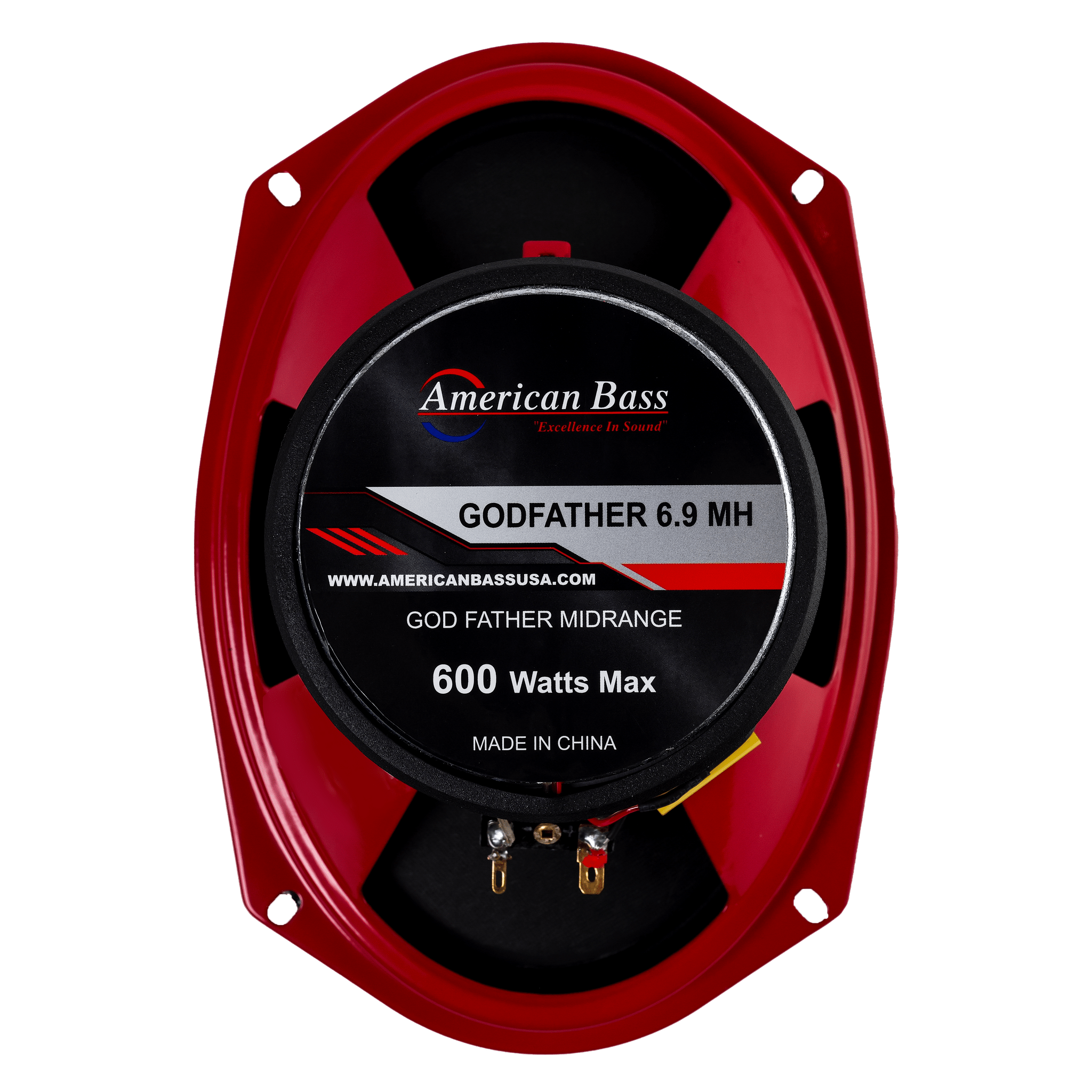 American Bass Godfather 6x9 MR + Horn (Pair)