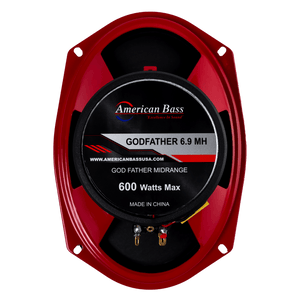 American Bass Godfather 6x9 MR + Horn (Pair)