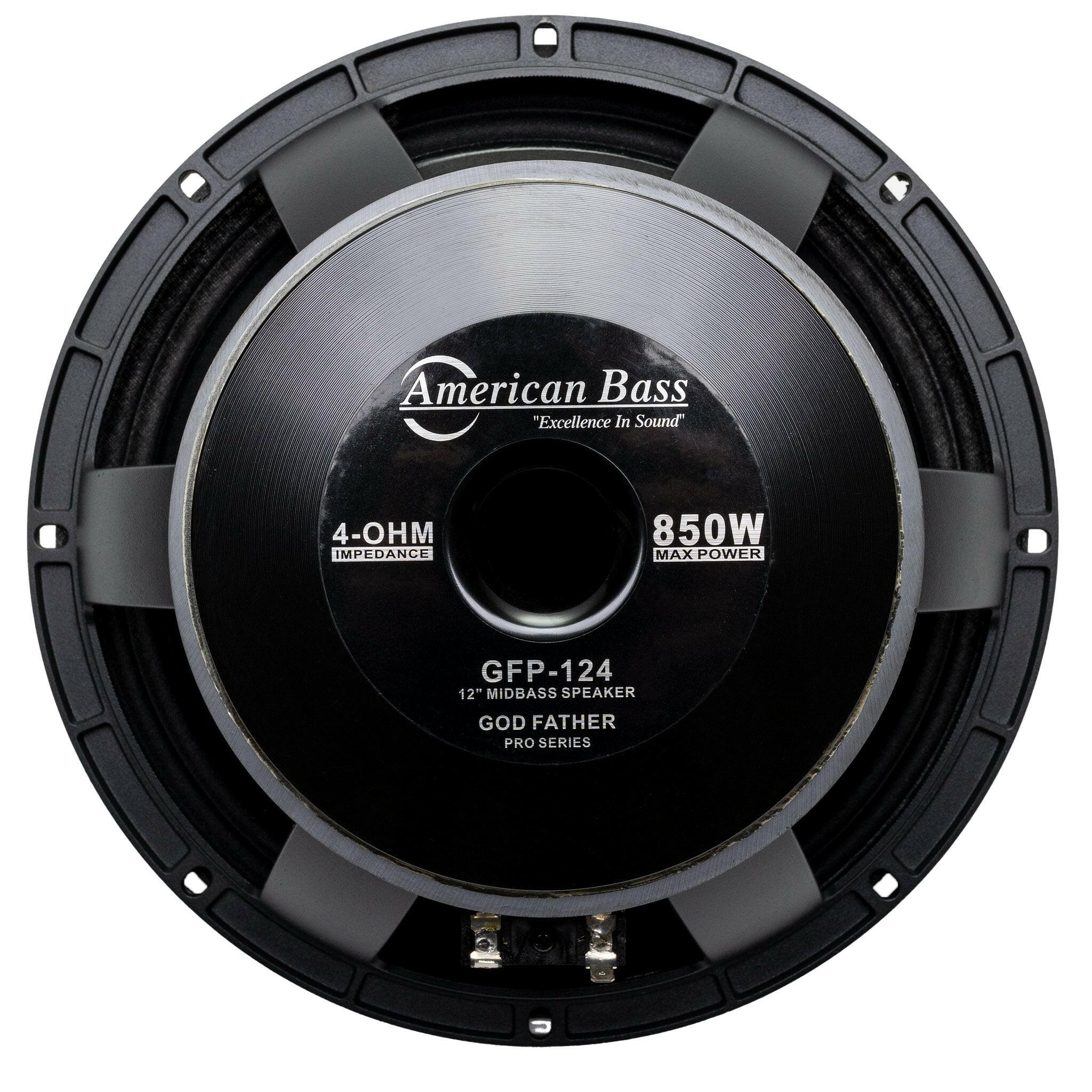 American Bass Godfather Pro Cast 124 Midbass Speaker