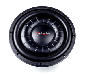 HAWK Slim 10″ Car Subwoofer | 700 Watts RMS | Dual Voice Coil 2 Ohm (Shallow Mount) - 2 Ohm