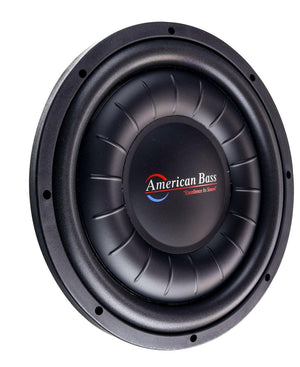 HAWK Slim 12″ Car Subwoofer | 900 Watts RMS | Dual Voice Coil 2 Ohm (Shallow Mount) - 2 Ohm