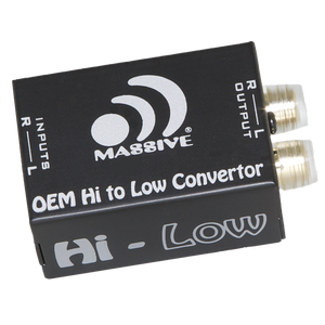 HI-LOW - 2 Channel Hi-Low to RCA Converter