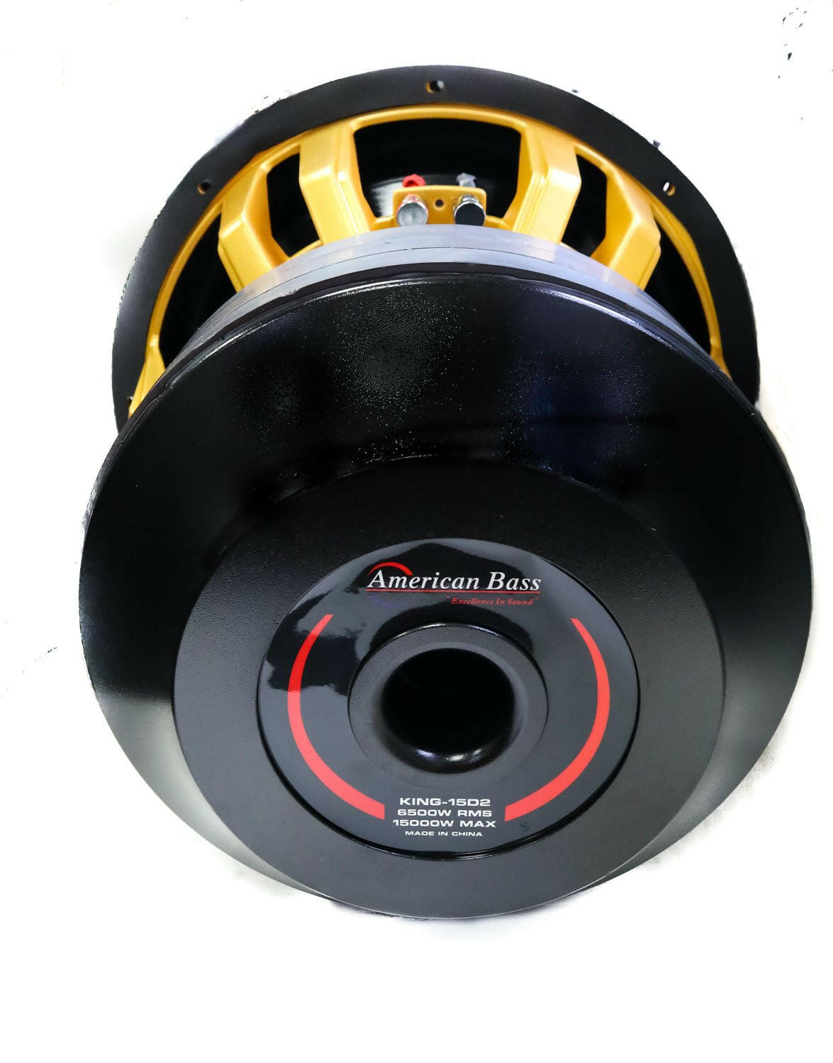 King 15″ Car Subwoofer | 6500 Watts RMS | Dual Voice Coil 1 Ohm