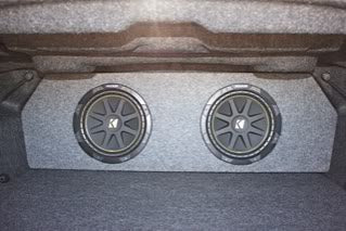 Dual Sub Box 2008-2012 Malibu