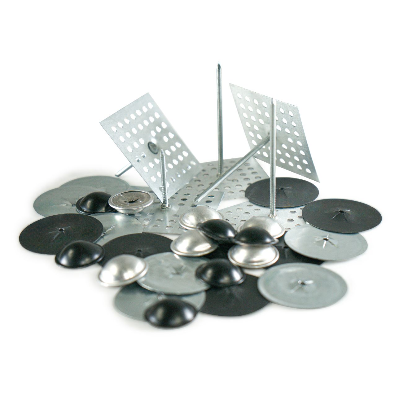 Stick Pin Insulation Hangers (Perforated Base)