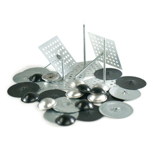 Stick Pin Insulation Hangers (Perforated Base)