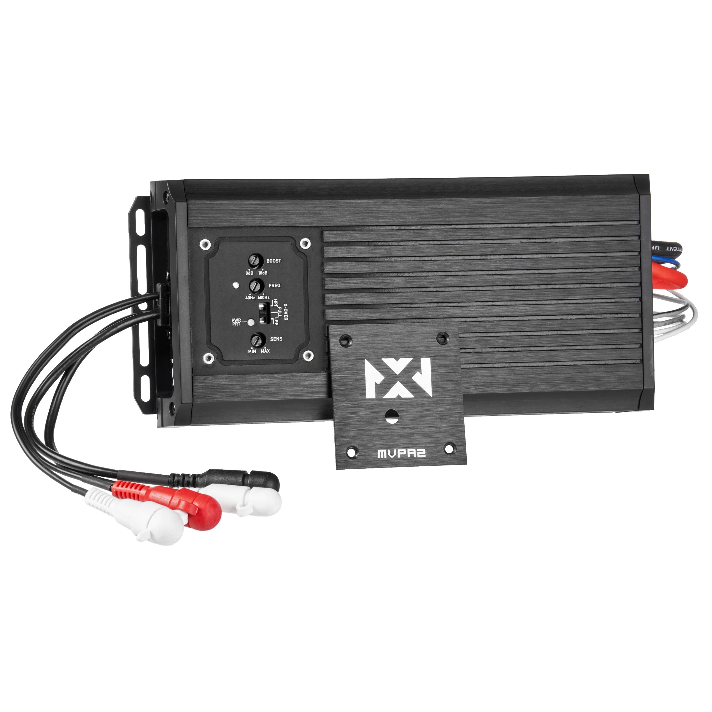 NVX 2-Channel Bridgeable Micro Class D Marine Rated Car Amplifier