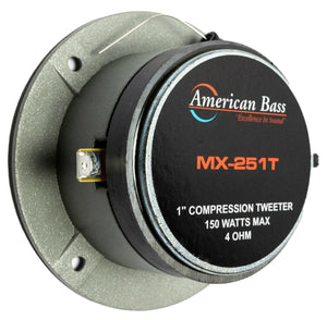 American Bass MX 251T Tweeters (Pair)