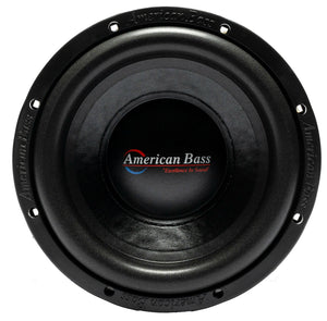 American Bass Power Pack: 2 DX 10 Subwoofers + VFL Hybrid 1900.1 Amplifier