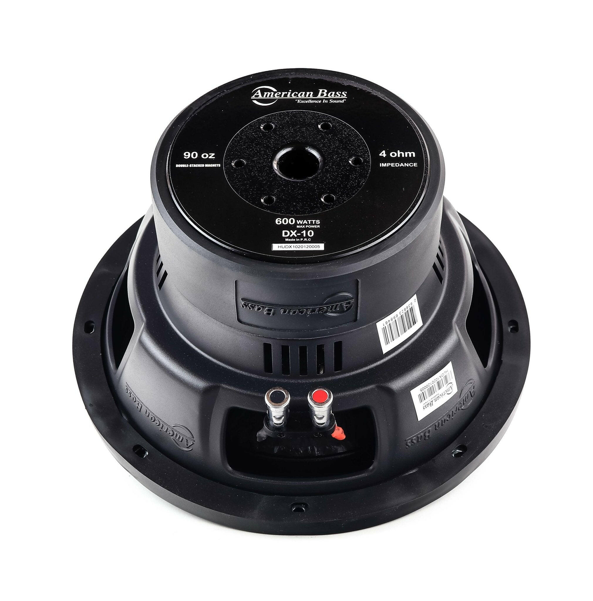 American Bass Power Pack: 2 DX 10 Subwoofers + VFL Hybrid 1900.1 Amplifier