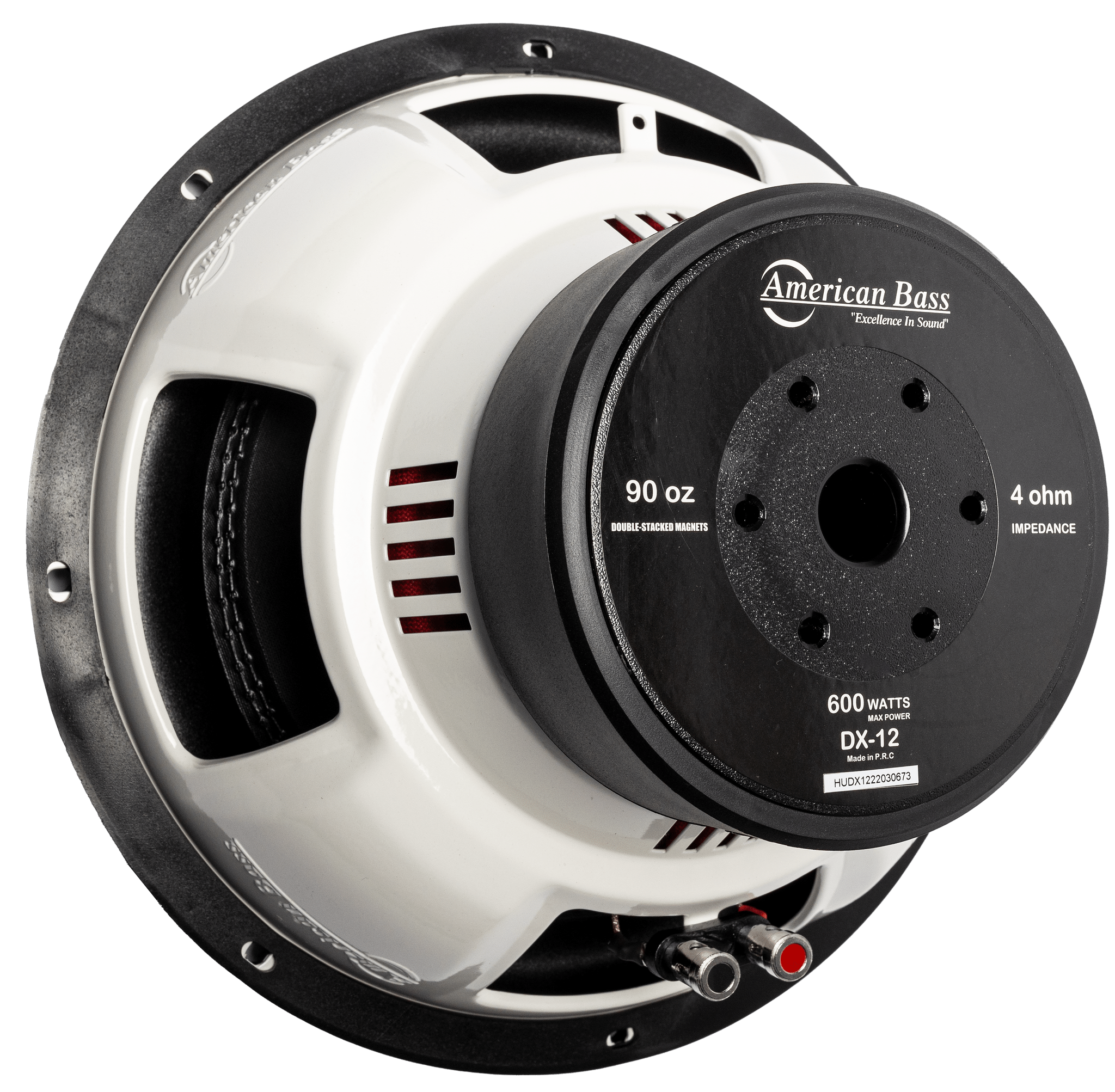 American Bass Power Pack: 2 DX 12 Subwoofers + VFL Hybrid 2800.1 Amplifier