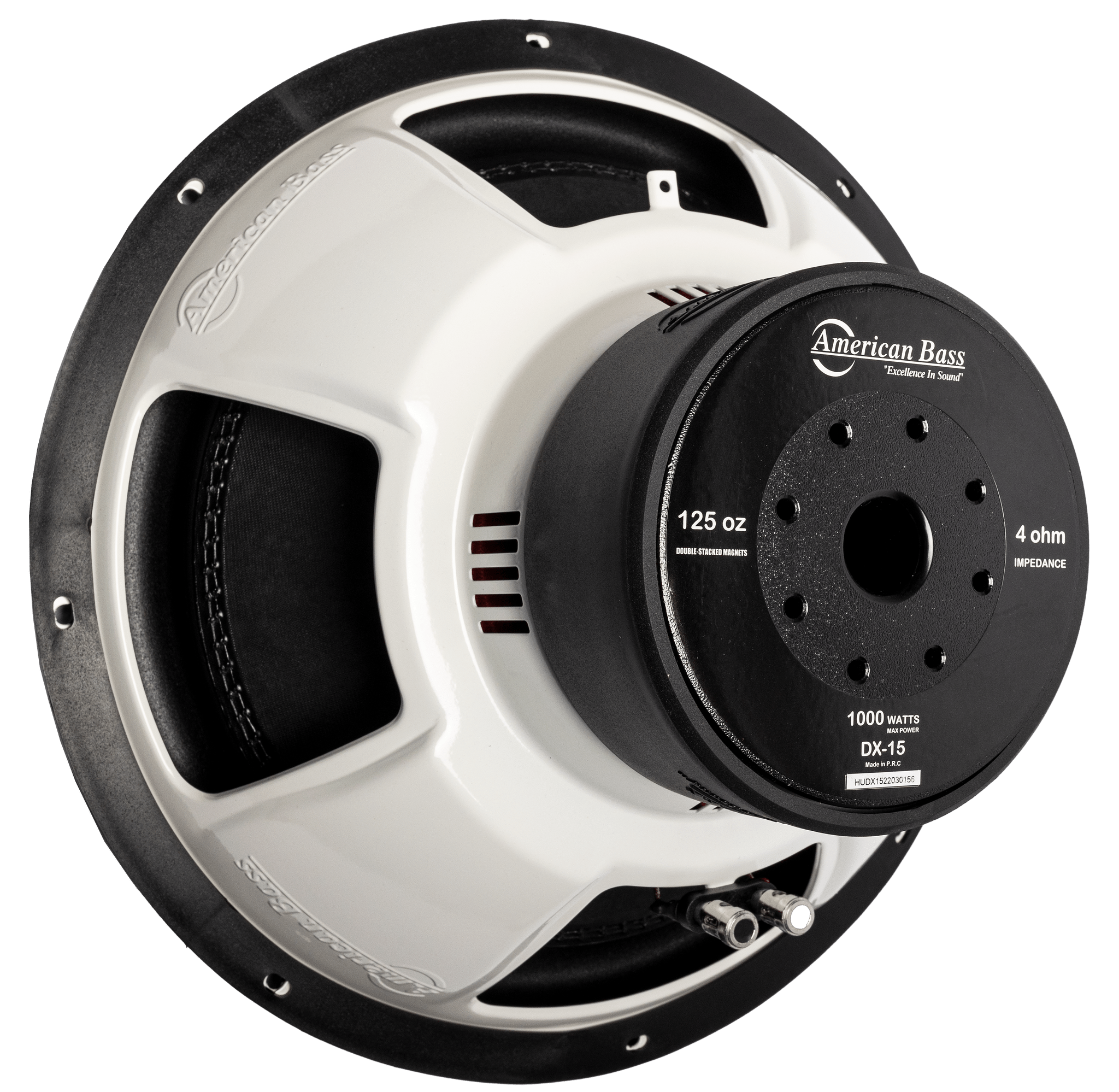 American Bass Power Pack: 2 DX 15 Subwoofers + VFL Hybrid 4800.1 Amplifier