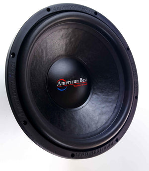 American Bass Power Pack: 2 DX 15 Subwoofers + VFL Hybrid 4800.1 Amplifier