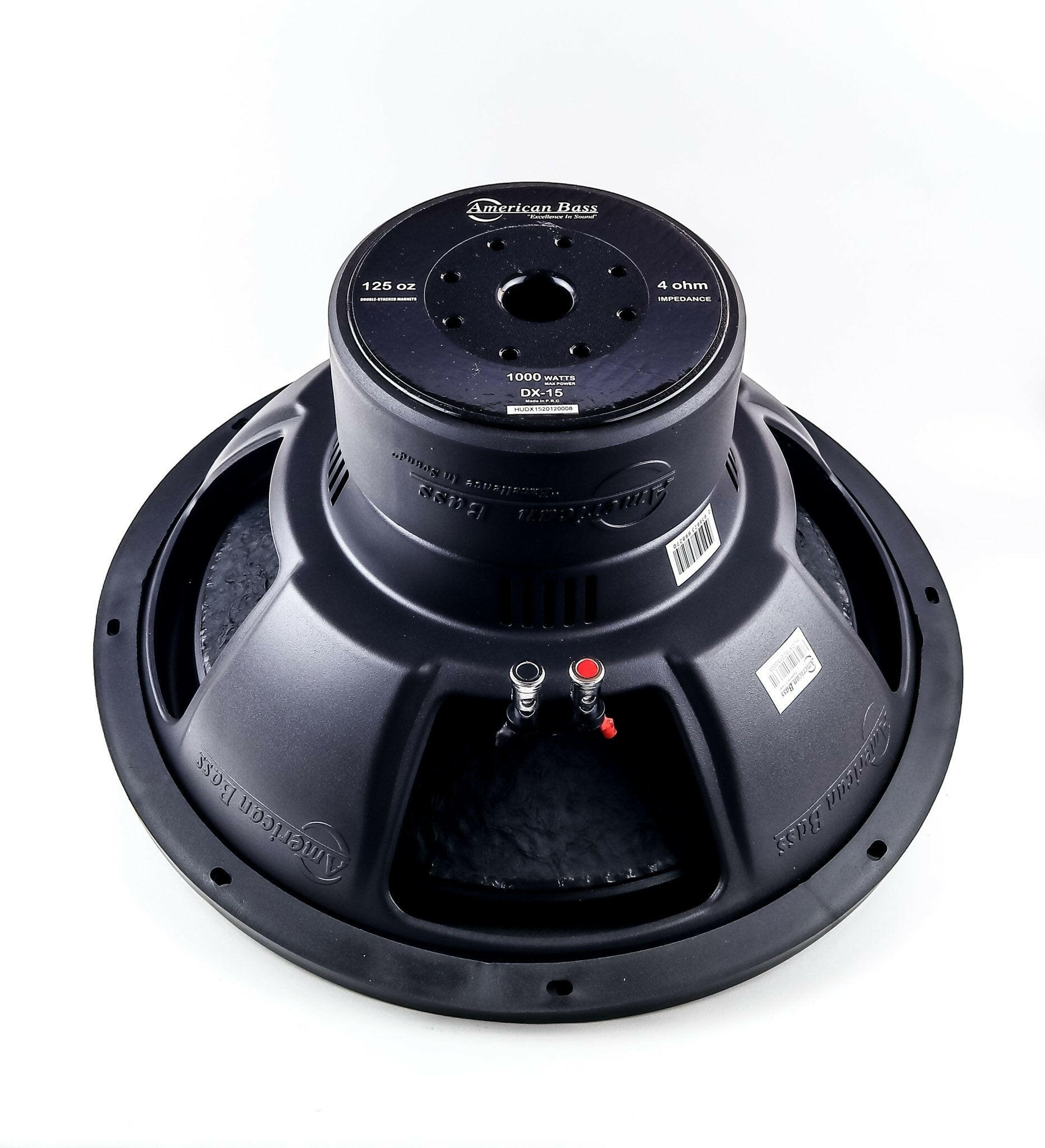 American Bass Power Pack: 2 DX 15 Subwoofers + VFL Hybrid 4800.1 Amplifier