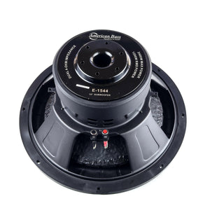 American Bass Power Pack: 2 Elite 1544 Subwoofers + VFL Stealth 5500.1D Amplifier