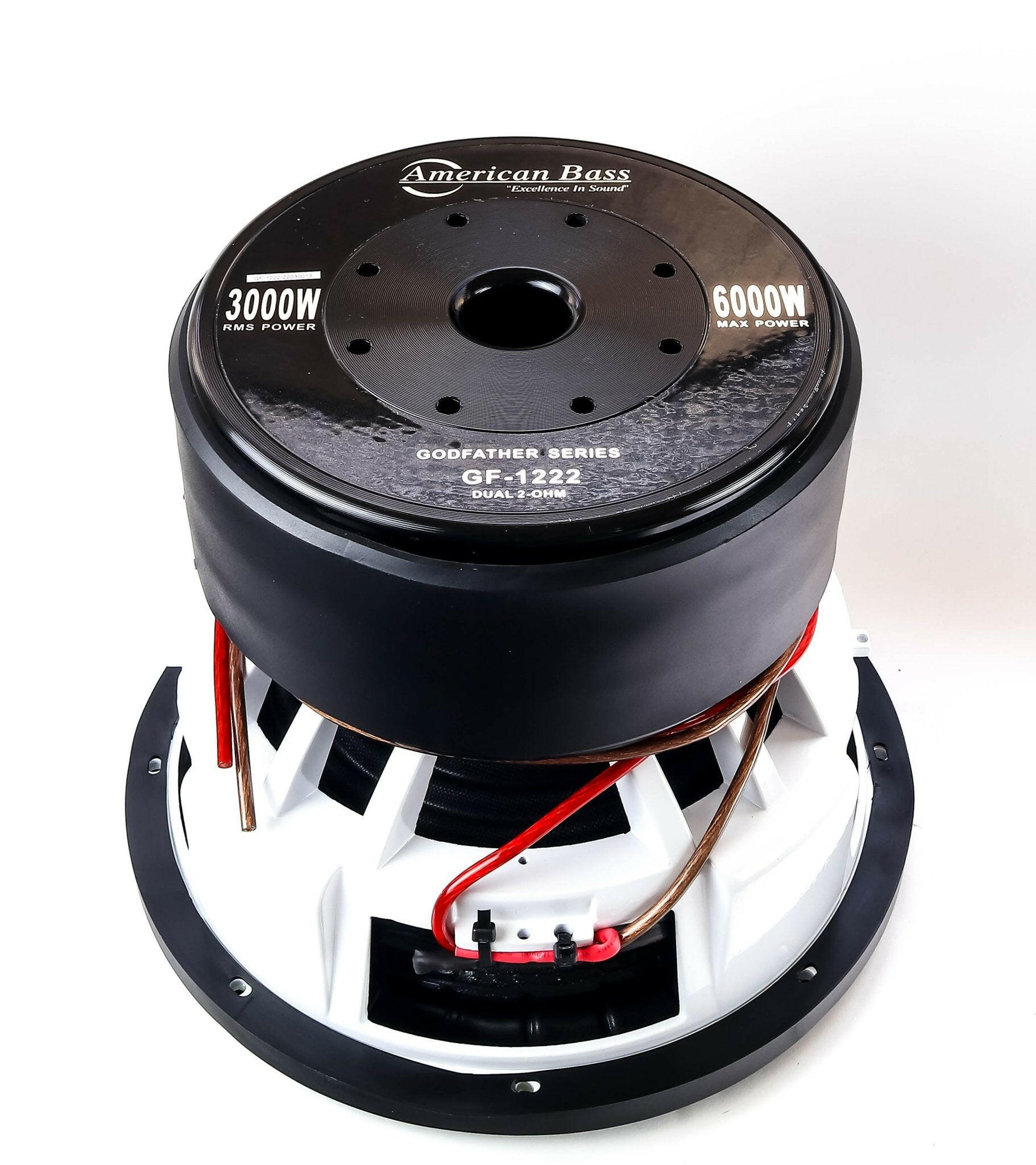 American Bass Power Pack: 2 Godfather 12 Subwoofers + Godfather Comp 7D Amplifier