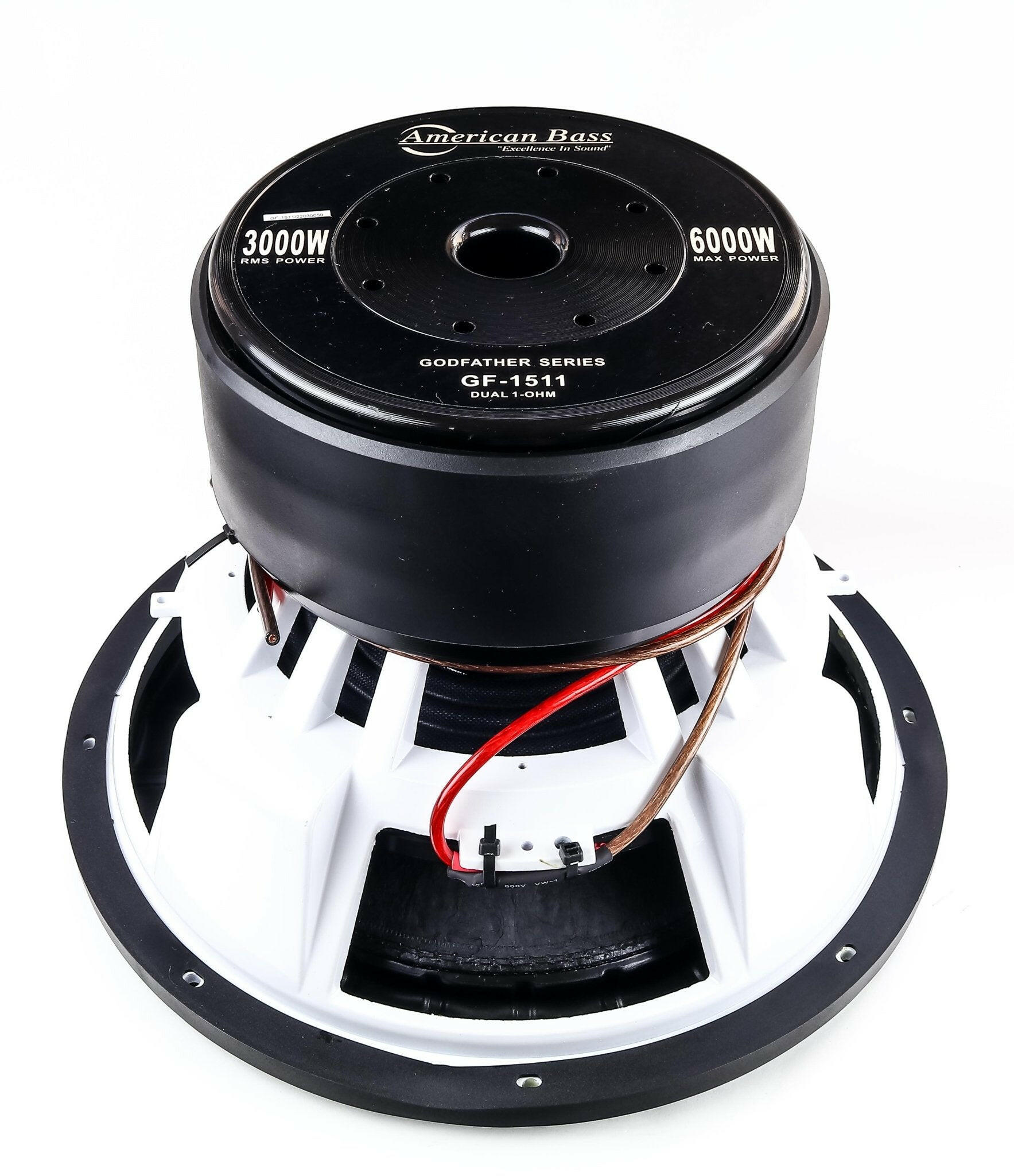 American Bass Power Pack: 2 Godfather 15 Subwoofers + Godfather Comp 7D Amplifier