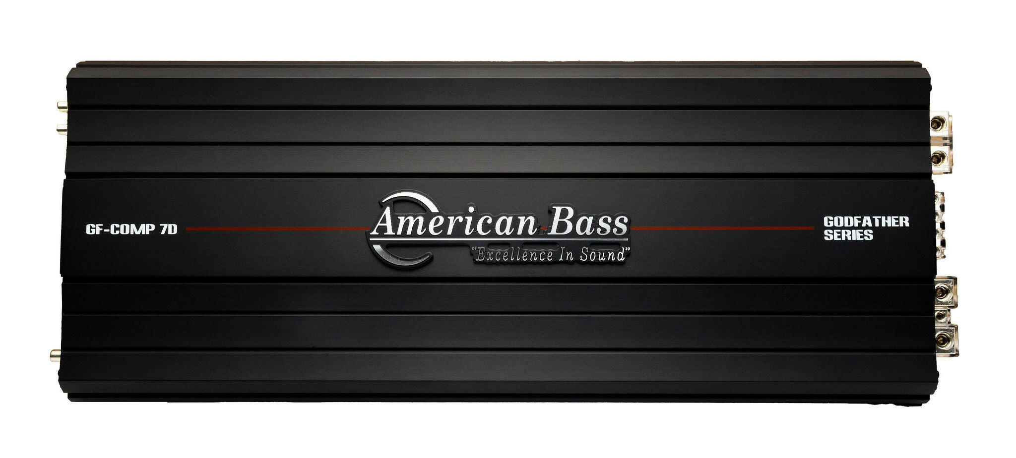 American Bass Power Pack: 2 Godfather 15 Subwoofers + Godfather Comp 7D Amplifier