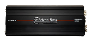 American Bass Power Pack: 2 Godfather 15 Subwoofers + Godfather Comp 7D Amplifier
