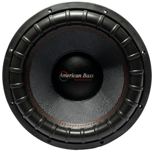 American Bass Power Pack: 2 Godfather 15 Subwoofers + Godfather Comp 7D Amplifier