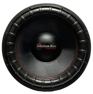American Bass Power Pack: 2 Godfather 18 Subwoofers + Godfather Comp 11D Amplifier