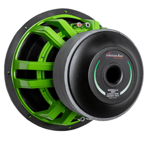 American Bass Power Pack: 2 Godzilla 15 Subwoofers + Godfather Comp 11D Amplifier