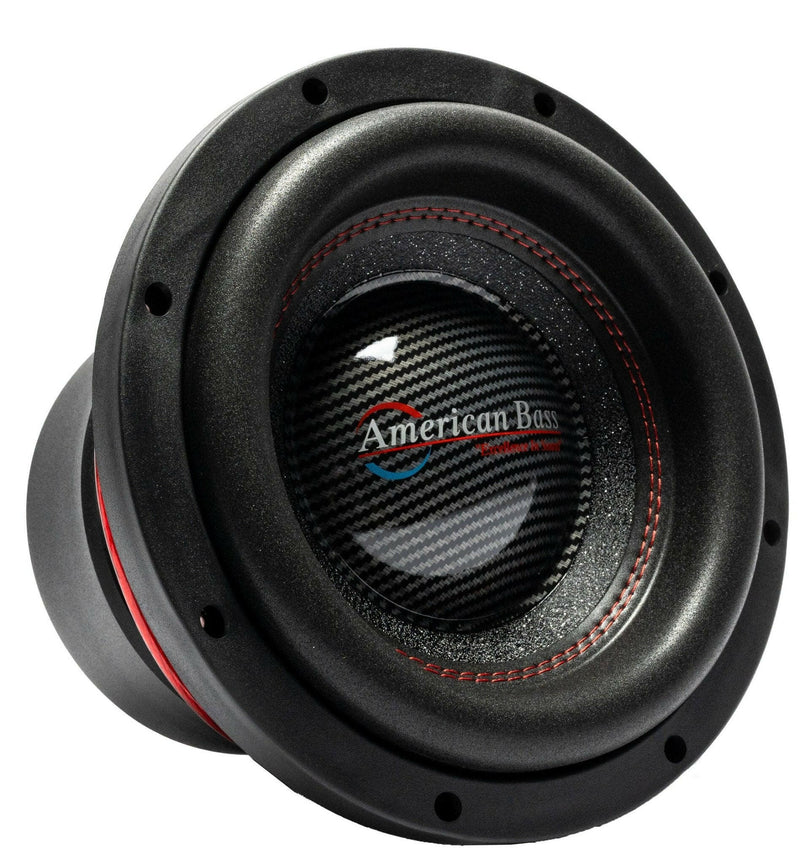 American Bass Power Pack: 2 Hawk 10 Subwoofers + VFL Stealth 5500.1D Amplifier