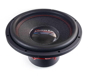 American Bass Power Pack: 2 Hawk 15 Subwoofers + VFL Stealth 5500.1D Amplifier